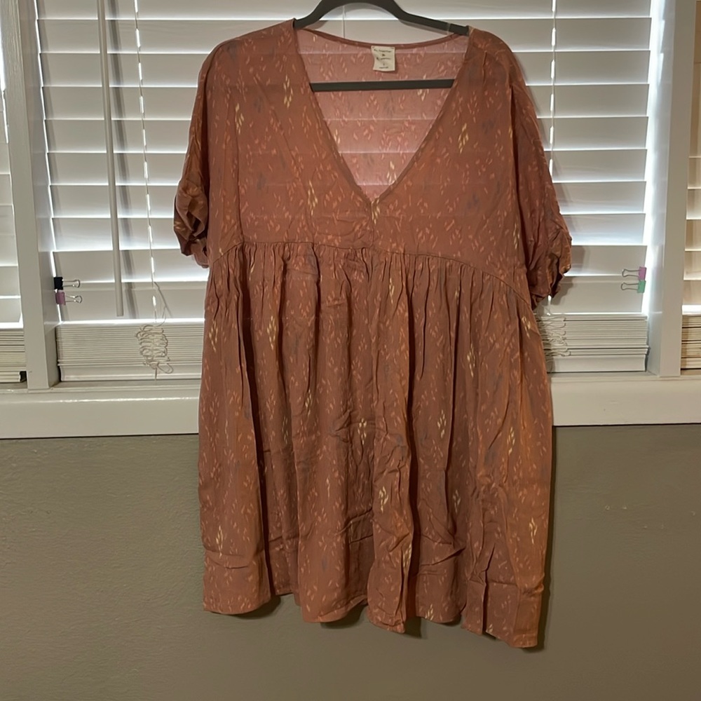 Short oversized dress